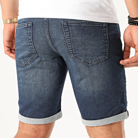 Only And Sons - Short Jean Ply Bleu Denim