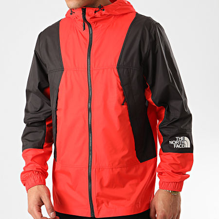 The North Face - Coupe-Vent Mountain 3RYS Rouge Noir