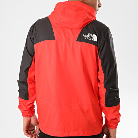 The North Face - Coupe-Vent Mountain 3RYS Rouge Noir