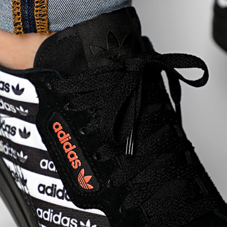 Adidas Originals - Baskets Continental Vulc EG8778 Core Black Semi Coral