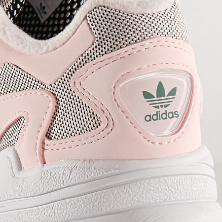 Adidas Originals - Baskets Femme Falcon FV4660 Halo Pink Trace Green