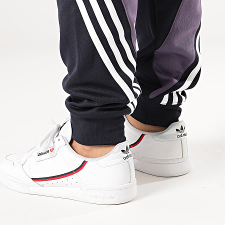 Adidas Originals - Pantalon Jogging A Bandes Wrap FM1527 Bleu Marine