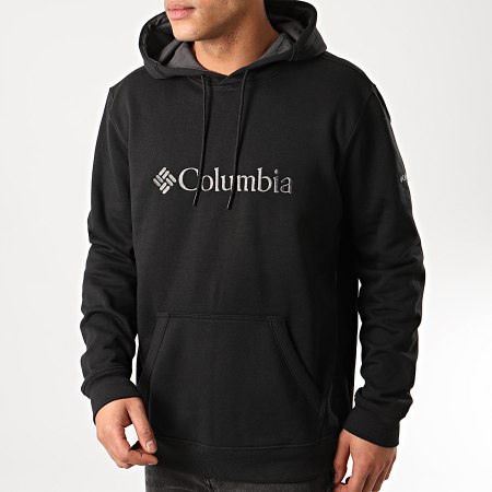 Columbia - Sweat Capuche Basic Logo Noir