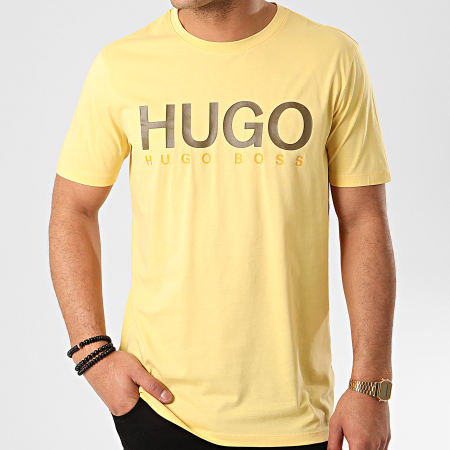 HUGO - Tee Shirt Dolive 202 50424999 Jaune