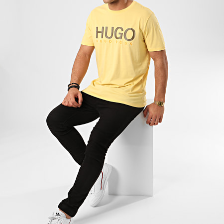 HUGO - Tee Shirt Dolive 202 50424999 Jaune