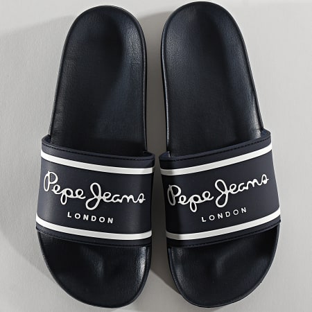 Pepe Jeans - Claquettes Slider Basic PMS70079 Navy