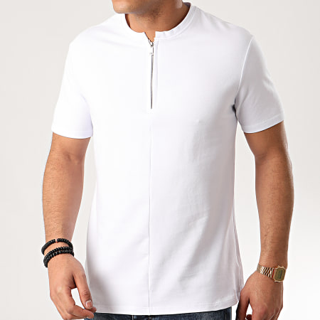Uniplay - Tee Shirt UY477 Blanc