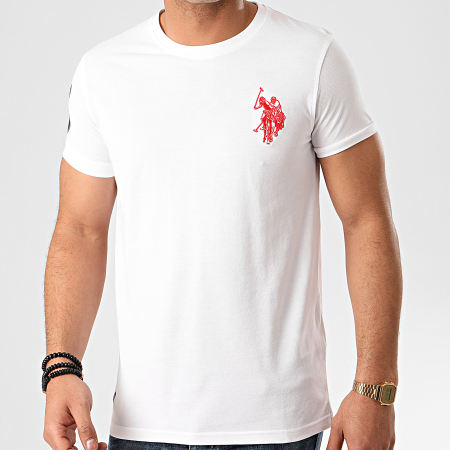 US Polo ASSN - Tee Shirt New N3 Player Blanc