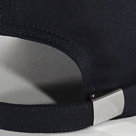 Calvin Klein - Casquette Leather Patch BB Cap 5490 Bleu Marine