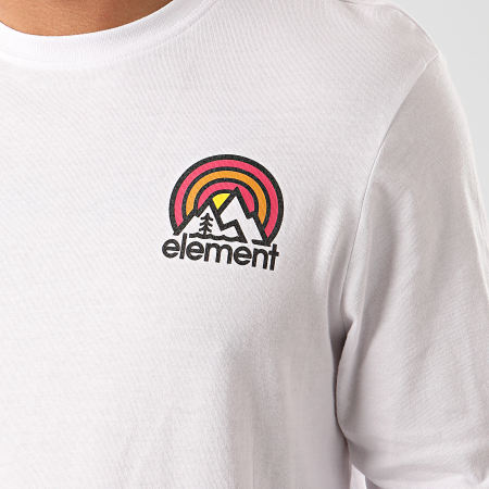 Element - Tee Shirt Manches Longues Sonata Blanc