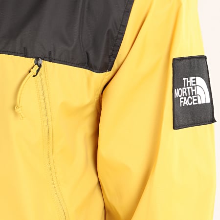 The North Face - Coupe-Vent A Capuche 1990 Mountain A2S4Z Jaune Moutarde