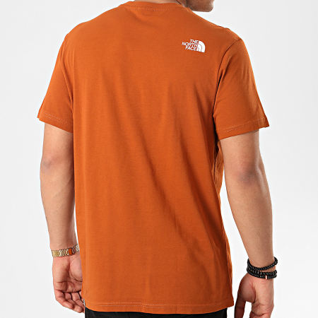 The North Face - Tee Shirt Simple Dome TX5U Marron