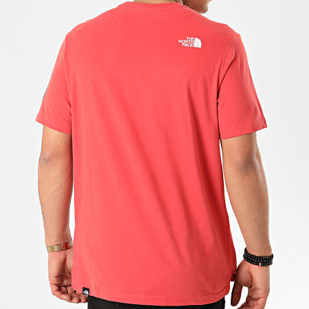 The North Face - Tee Shirt Fine Alp 2 A4M6N Rouge