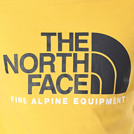 The North Face - Tee Shirt Fine 2 M6NZ Jaune