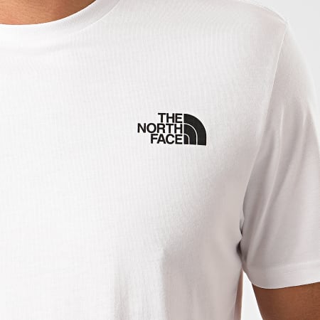 The North Face - Tee Shirt A4M6O Blanc