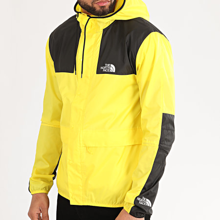 The North Face - Coupe-Vent A Capuche 1985 Mountain CH37 Jaune