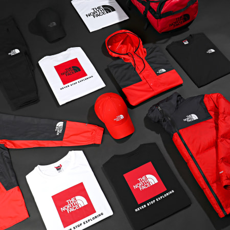 The North Face - Coupe-Vent Capuche 1985 Mountain CH37 Rouge