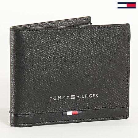 Tommy Hilfiger - Porte-Cartes Business Leather Mini CC 5842 Noir