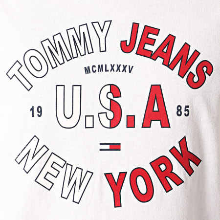 Tommy Jeans - Tee Shirt Arched Graphic 8100 Blanc