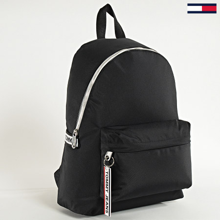 Tommy Jeans - Sac A Dos Logo Tape Backpack 5913 Noir
