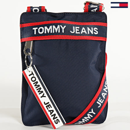 Tommy Jeans - Sacoche Logo Tape 6102 Bleu Marine
