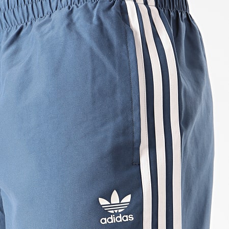 Adidas Originals - Short De Bain A Bandes FM9873 Bleu Marine