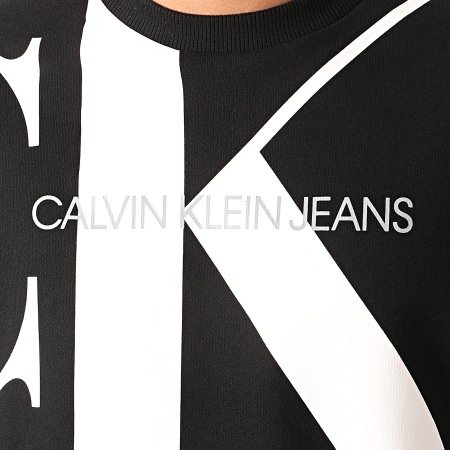 Calvin Klein - Sweat Crewneck Upscale Monogram 5293 Noir