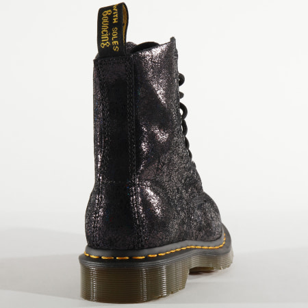 Dr Martens - Boots Femme 1460 Pascal 25805001 Black Iridescent Crackle