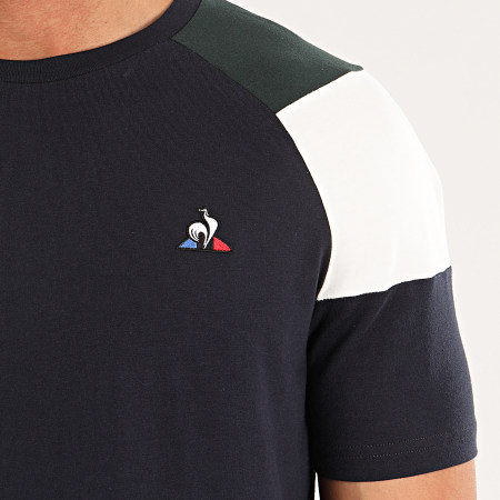 Le Coq Sportif - Tee Shirt Tricolore BBR 2011144 N2 Bleu Marine