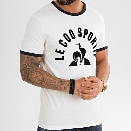 Le Coq Sportif - Tee Shirt Pronto N1 2011129 Blanc Crème