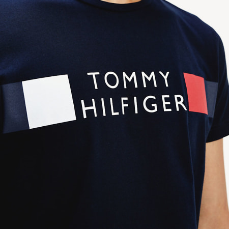 Tommy Hilfiger - Tee Shirt 3330 Bleu Marine