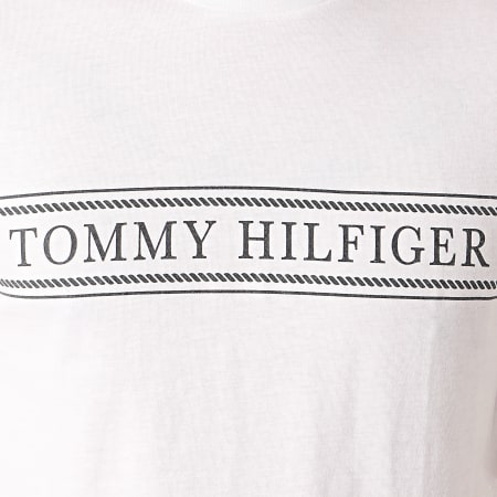 Tommy Hilfiger - Tee Shirt Rope Stripe 3333 Blanc