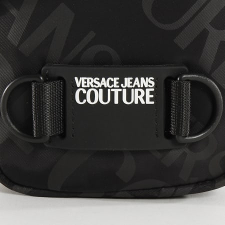 Versace Jeans Couture - Sacoche Linea Logo All Over E1YUBB52 Noir