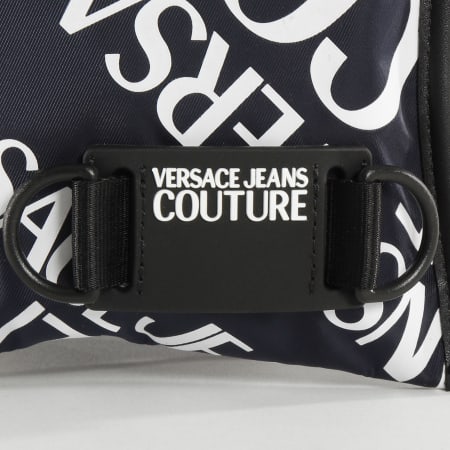 Versace Jeans Couture - Sacoche Linea Logo All Over E1YVBB57 Bleu Marine