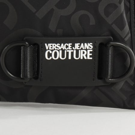 Versace Jeans Couture - Sacoche Linea Logo All Over E1YVBB57 Noir