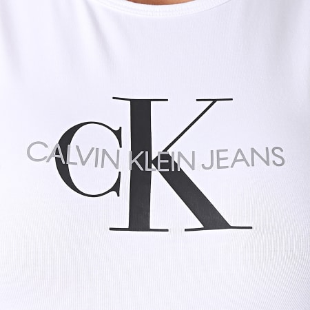Calvin Klein - Débardeur Femme Crop 3050 Blanc