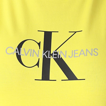 Calvin Klein - Débardeur Femme Crop 3050 Jaune