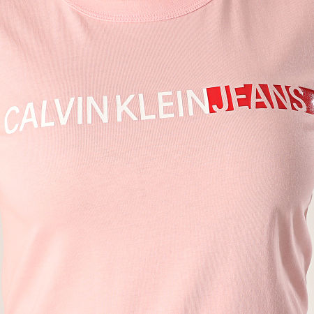 Calvin Klein - Tee Shirt Femme 3552 Rose