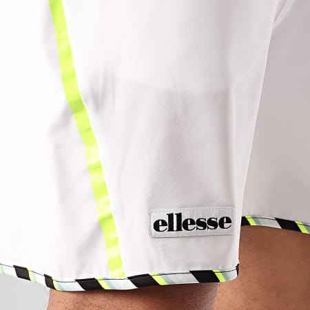 Ellesse - Short Jogging A Bandes Lonalta SEE08705 Blanc