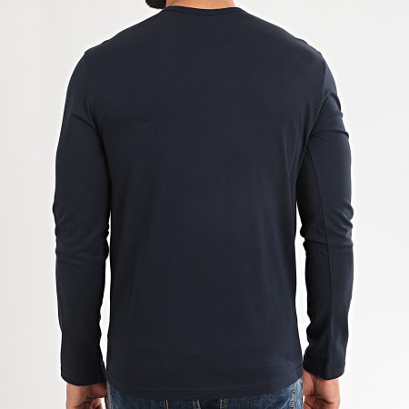 Emporio Armani - Tee Shirt Manches Longues 111653-0P722 Bleu Marine