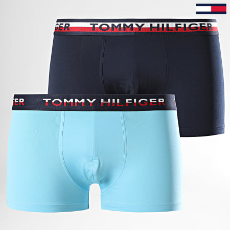 Tommy Hilfiger - Lot De 2 Boxers TH2 0949 Bleu