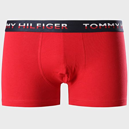 Tommy Hilfiger - Lot De 2 Boxers TH2 1233 Rouge Bleu Marine