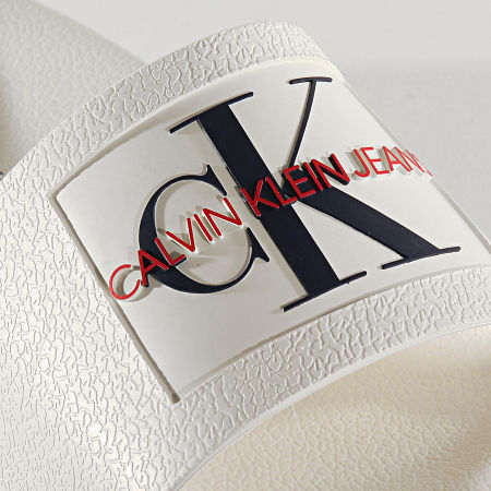 Calvin Klein - Claquettes Varen B4S0675 Bright White