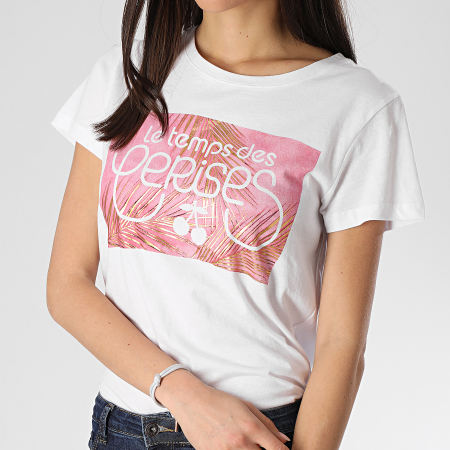 Le Temps Des Cerises - Tee Shirt Moorea Femme Blanc