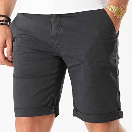 Blend - Short Chino 20710117 Gris Anthracite