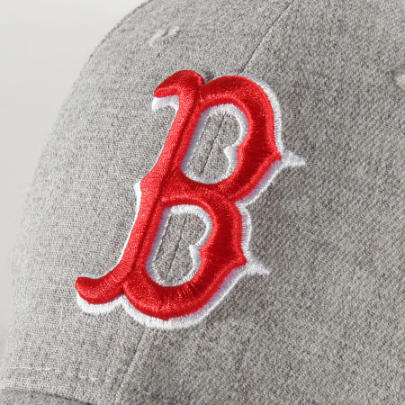 New Era - Casquette Fitted 39Thirty Heather 12285460 Boston Red Sox Gris Chiné