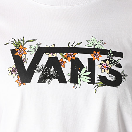 Vans - Tee Shirt Femme Greenhouse A4DOE Blanc