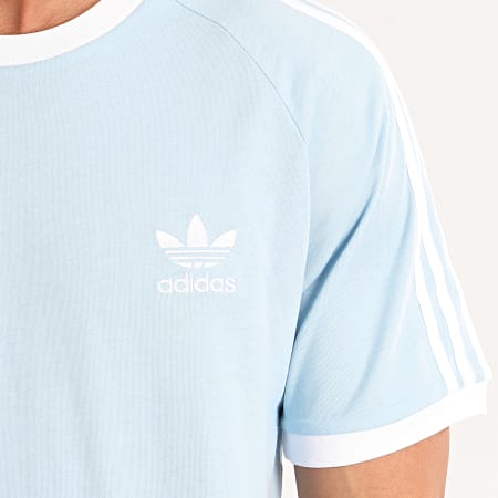 Adidas Originals - Tee Shirt A Bandes FM3773 Bleu Ciel