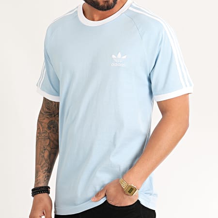 Adidas Originals - Tee Shirt A Bandes FM3773 Bleu Ciel