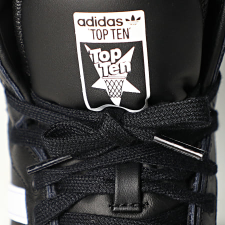 Adidas Originals - Baskets Top Ten Hi B34429 Core Black Cloud White